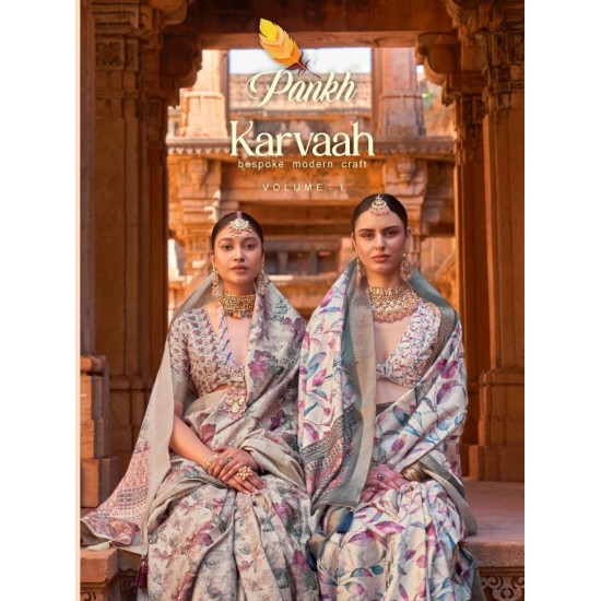 Pankh sarees Karvaah Vol-1