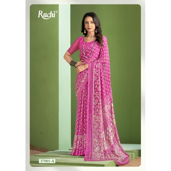 RUCHI SAREES Star Chiffon 138 