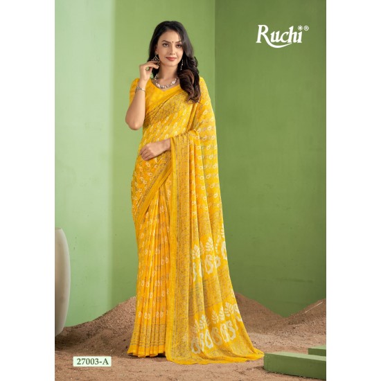 RUCHI SAREES Star Chiffon 138 