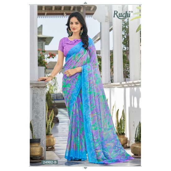 RUCHI SAREES STAR CHIFFON 122ND EDITION