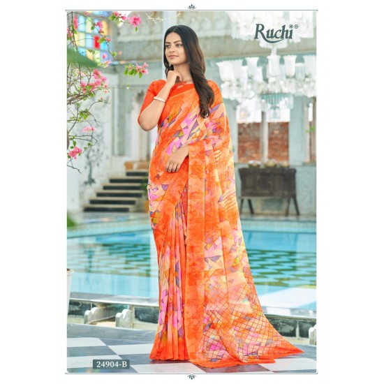 RUCHI SAREES STAR CHIFFON 122ND EDITION