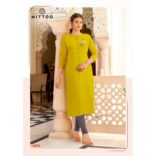 MITTOO KURTI FANTASTIC Vol 5