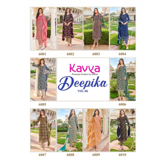 KAVYA KURTI DEEPIKA vol 6 