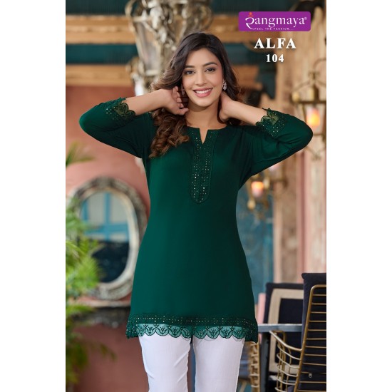 RANGMAYA KURTI ALFA