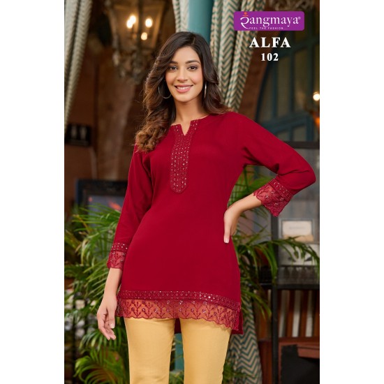 RANGMAYA KURTI ALFA