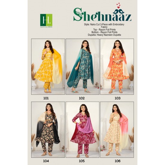 HIRWA KURTI SHEHNAAZ