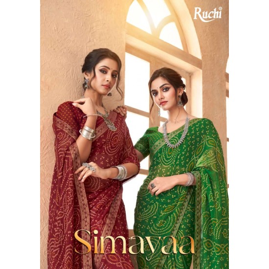 RUCHI SAREES SIMAYAA VOL18 