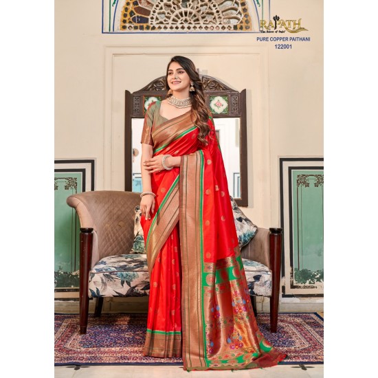 RajPath sarees Nitya Paithani