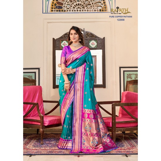 RajPath sarees Nitya Paithani