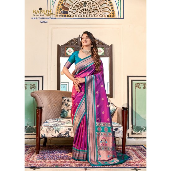 RajPath sarees Nitya Paithani