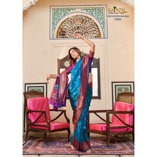 RajPath sarees Nitya Paithani