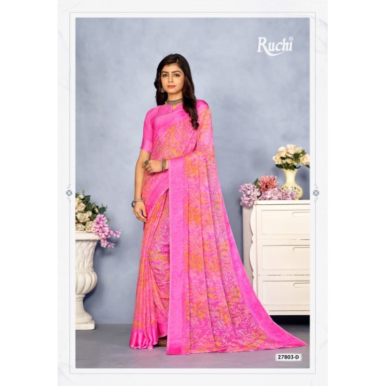 RUCHI SAREES CHERRY 