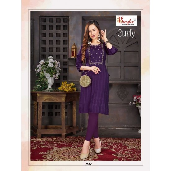 SMYLEE KURTI CURLY