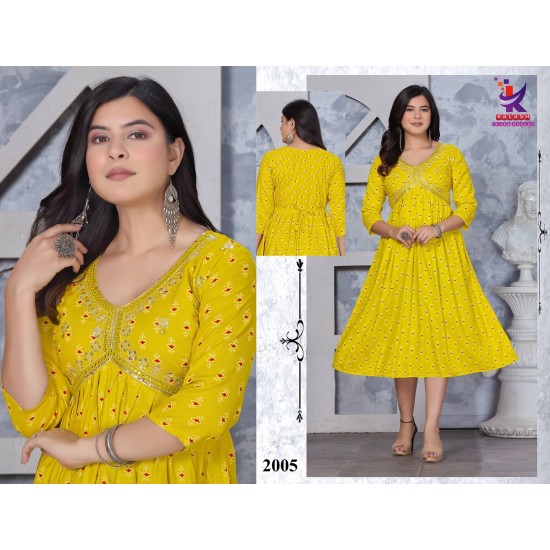 kalash kurti Silver Shines