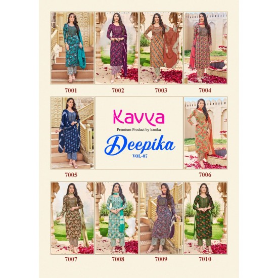 KAVYA KURTI DEEPIKA vol 7