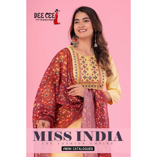 DEE CEE KURTI MISS INDIA