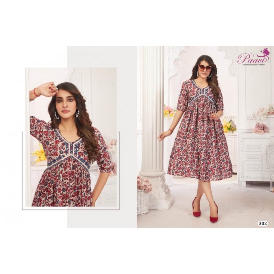 PAAVI KURTI Gulzar vol 2