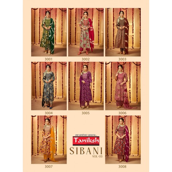 TANISHK FASHION SIBANI VOL 3