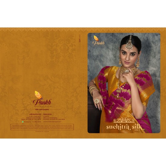 Pankh sarees Suchitra Silk