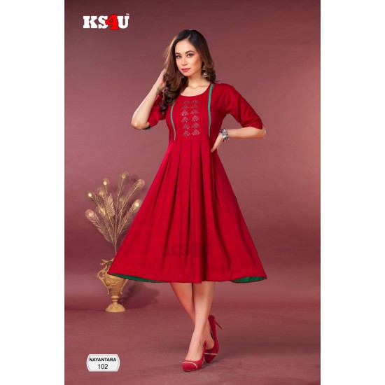 KS4U KURTI NAYANTARA