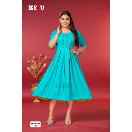 KS4U KURTI NAYANTARA