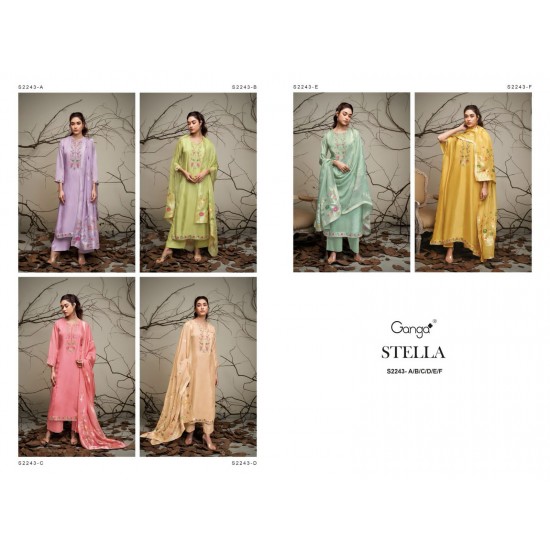 GANGA KURTI STELLA 2243