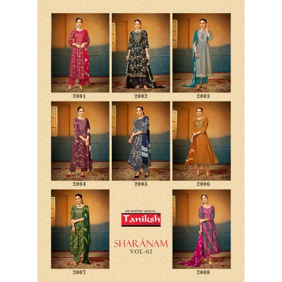 TANISHK FASHION SHARNAM VOL 2