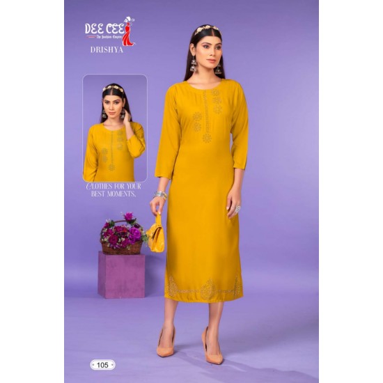 DEE CEE KURTI DRISHYA