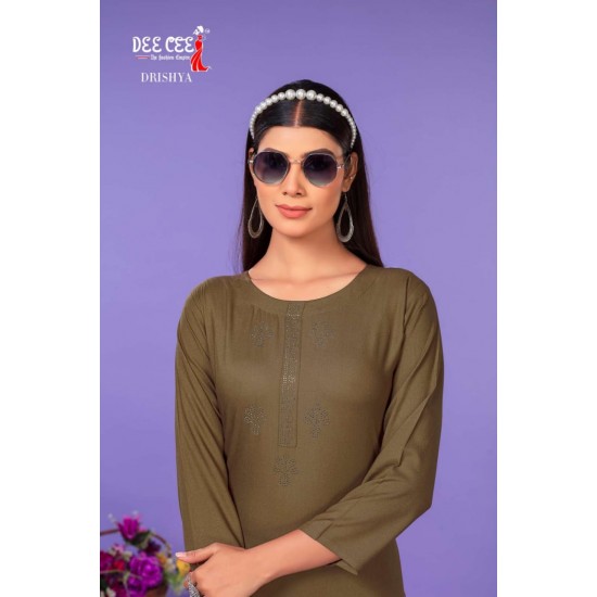 DEE CEE KURTI DRISHYA