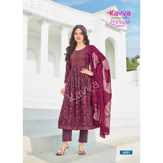 KAVYA KURTI ZEENAT VOL 6