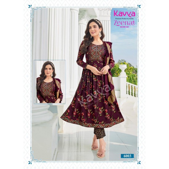 KAVYA KURTI ZEENAT VOL 6