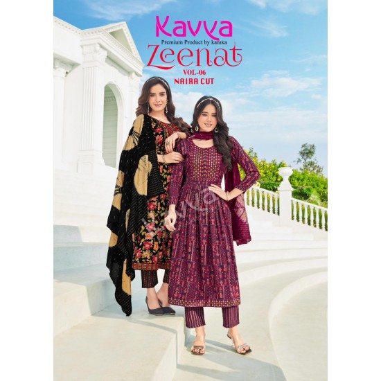 KAVYA KURTI ZEENAT VOL 6