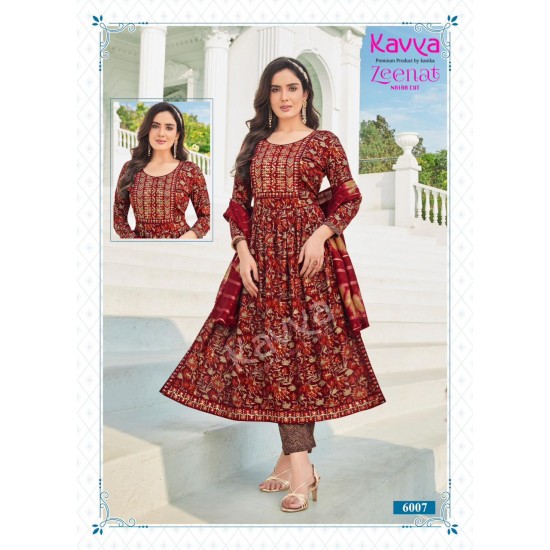 KAVYA KURTI ZEENAT VOL 6