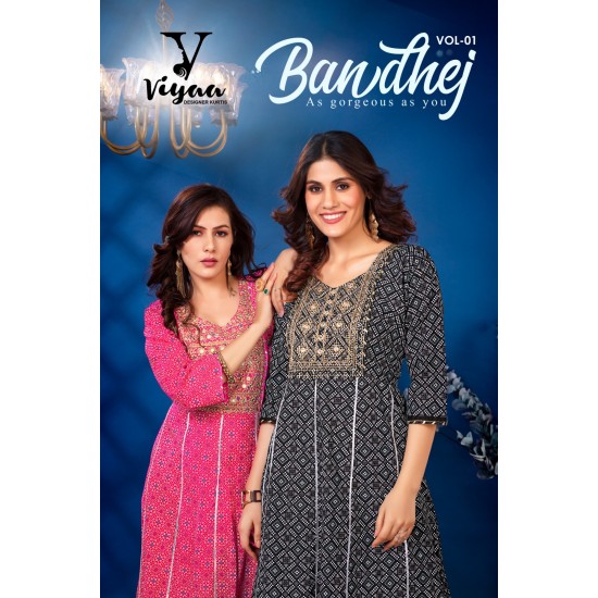 VIYAA DESIGNER BANDHEJ VOL 1