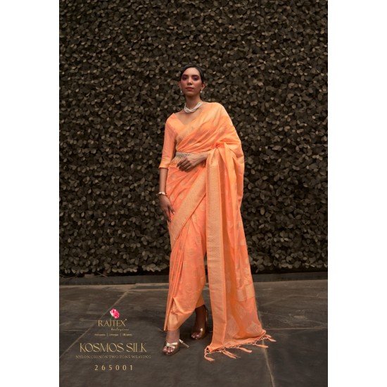 RAJTEX SAREES KOSMOS  SILK