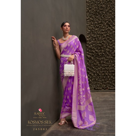 RAJTEX SAREES KOSMOS  SILK