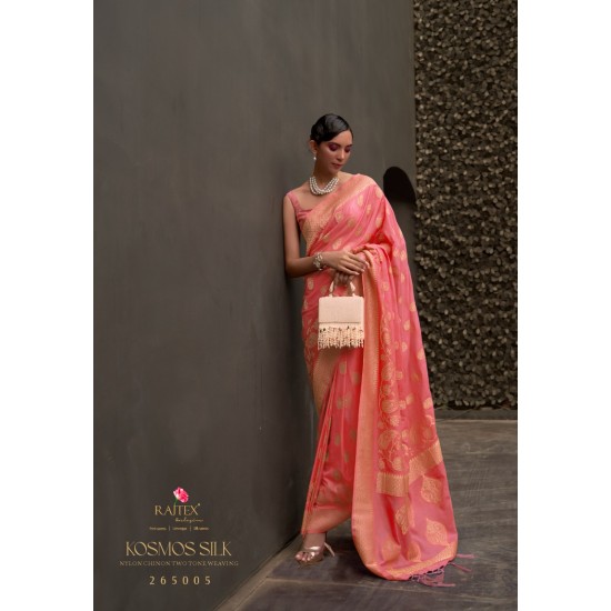 RAJTEX SAREES KOSMOS  SILK