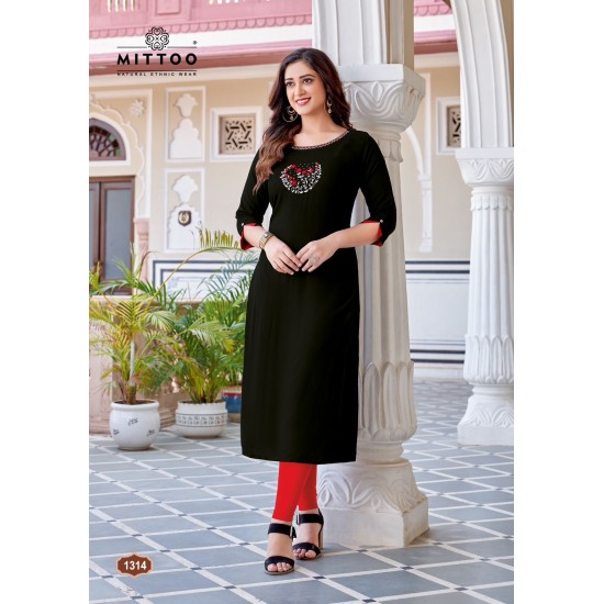 MITTOO KURTI Palak Vol 36