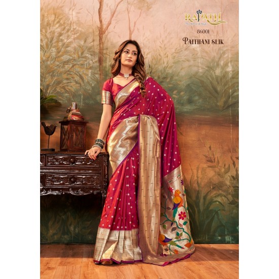 RajPath sarees PAVITRA PAITHANI SILK 