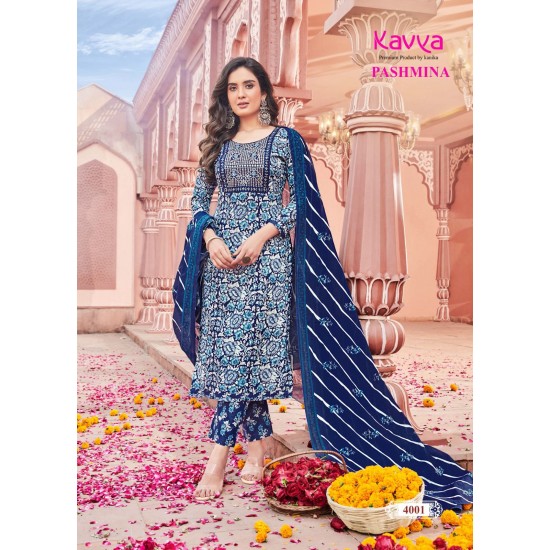 KAVYA KURTI PASHMINA VOL 4