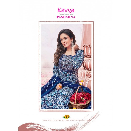 KAVYA KURTI PASHMINA VOL 4