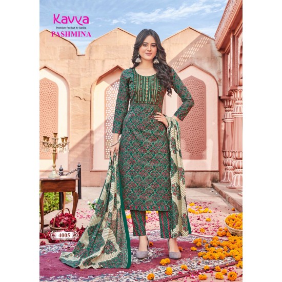 KAVYA KURTI PASHMINA VOL 4