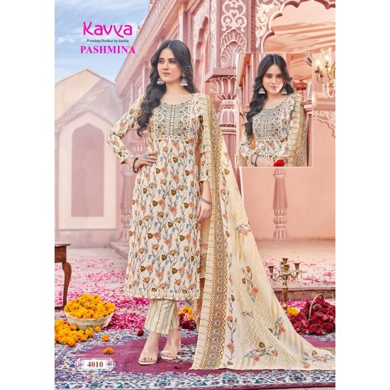 KAVYA KURTI PASHMINA VOL 4