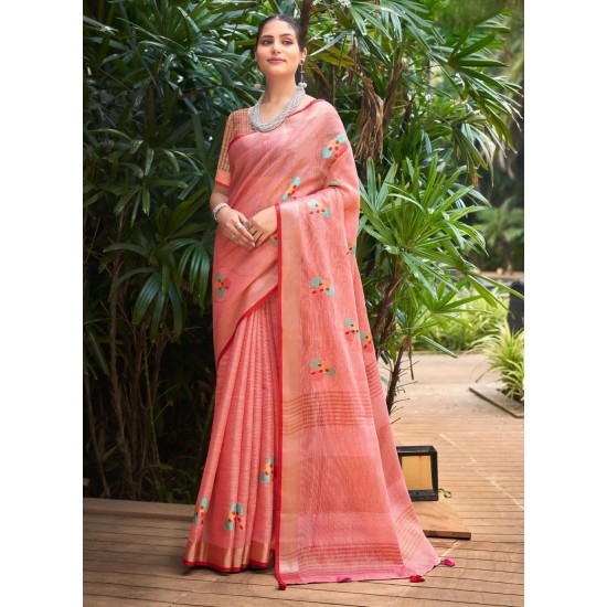 SANGAM SAREES LINEN FASHION