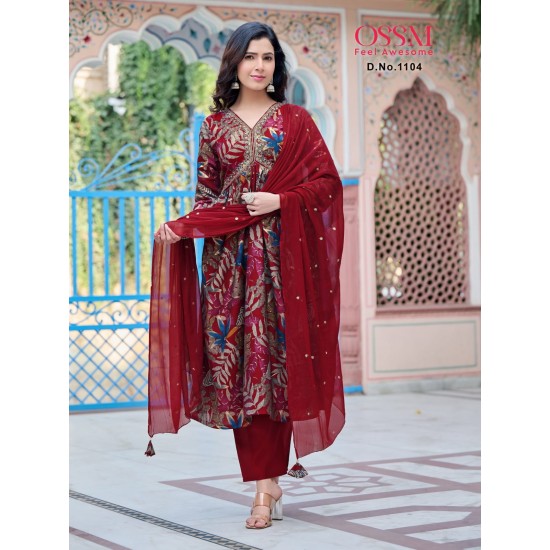 OSSM KURTI  RESHAM Vol 11