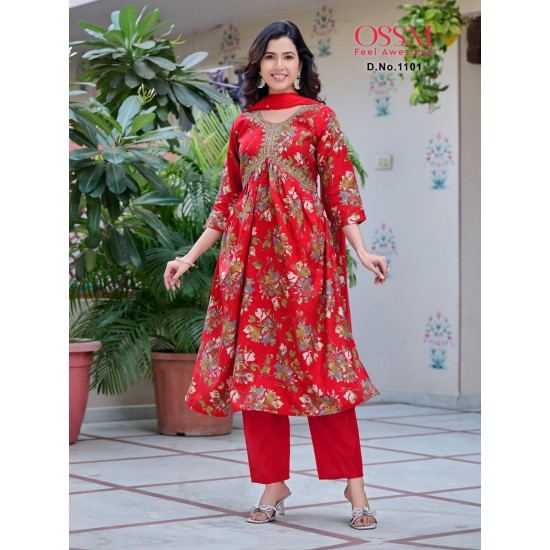 OSSM KURTI  RESHAM Vol 11