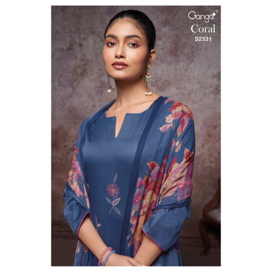 GANGA KURTI CORAL 2331