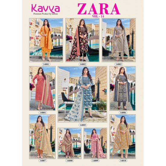 KAVYA KURTI ZARA VOL 14