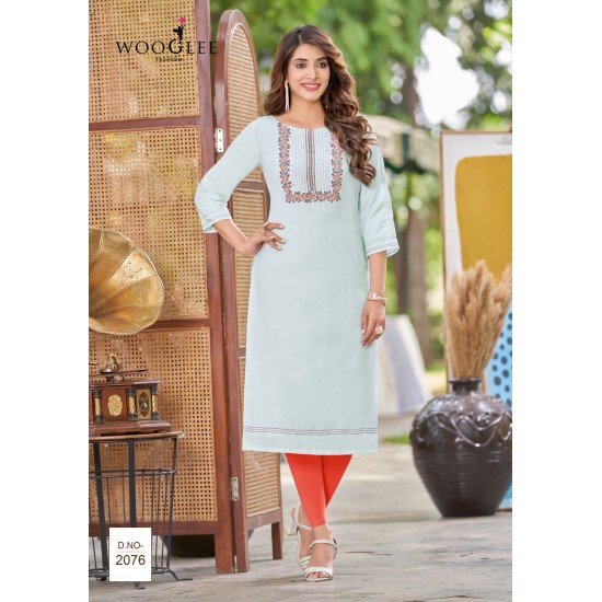 WOOGLEE KURTI Barbella Vol 11