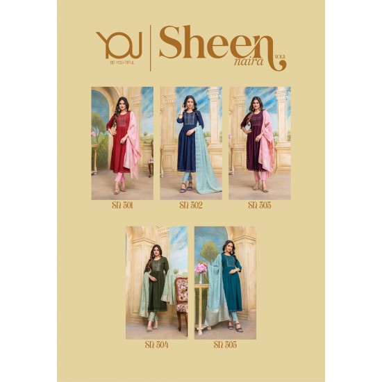 Wanna kurti Sheen Naira Vol 2